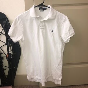 Men’s White Polo Shirt